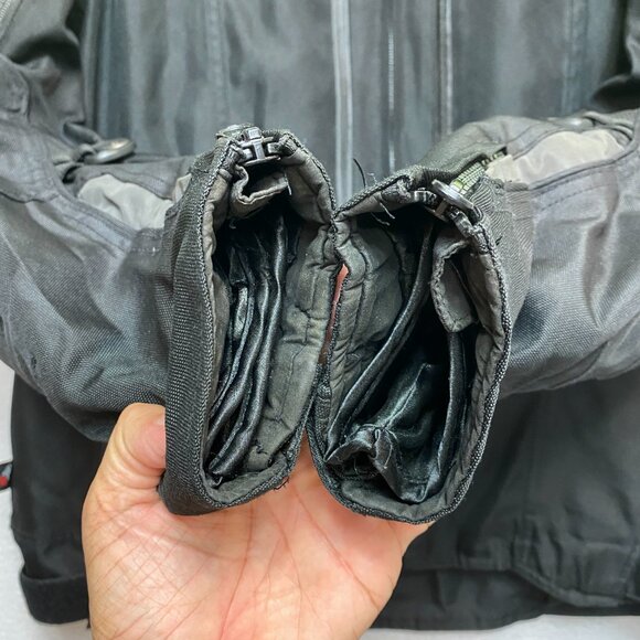 Joe Rocket Motorcycle Jacket Mens XL Green Black Hi Viz Green Armored Liner - Picture 12 of 16